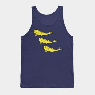 Yellow Fish Tank Top